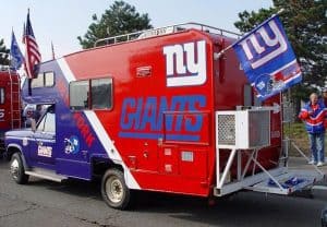 Giants tailgating