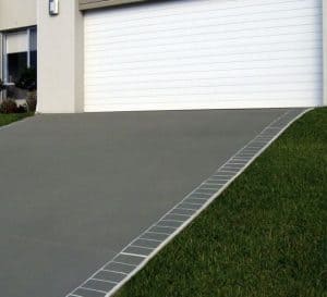 painting a driveway